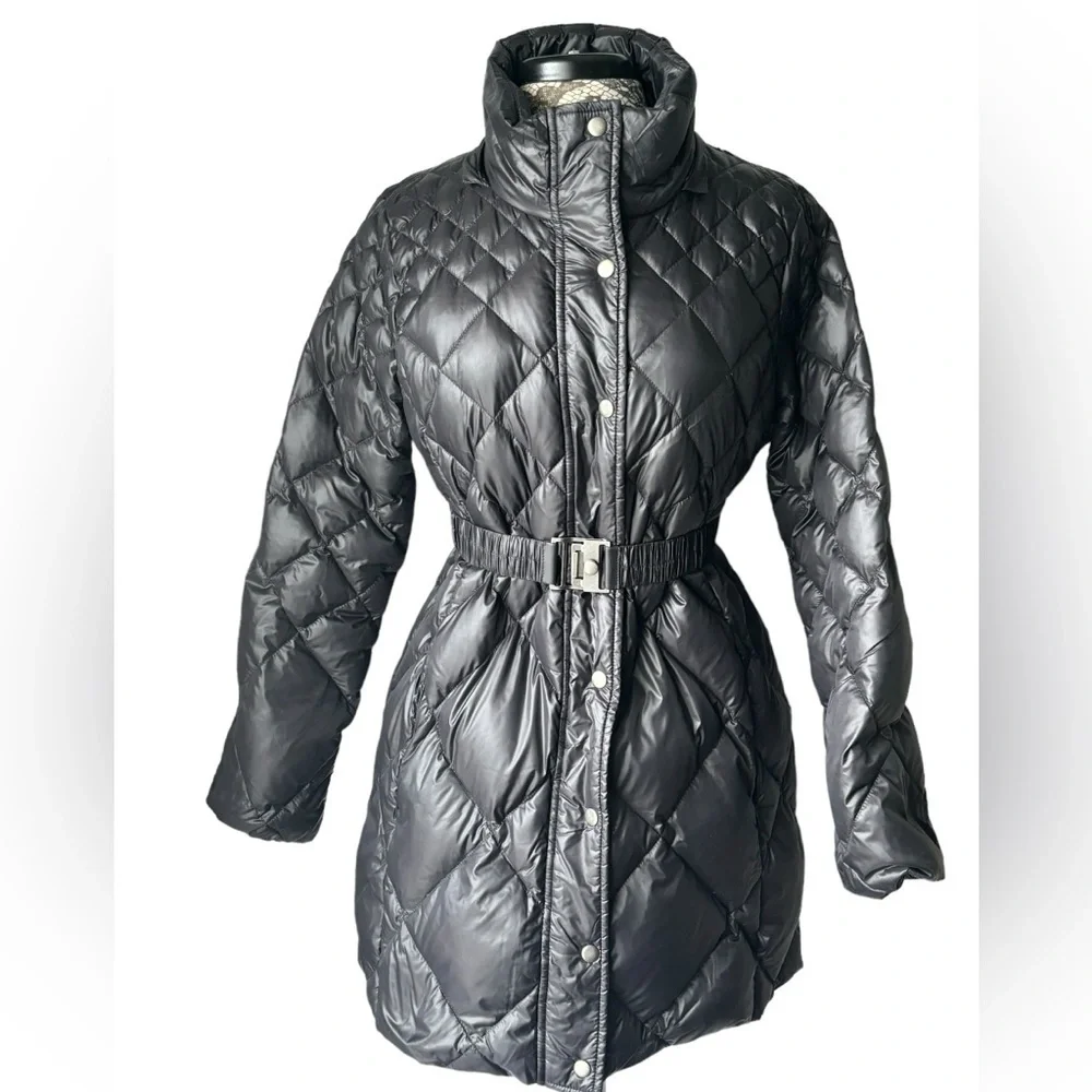 A Pea in the Pod PufferJacket Black Medium - Picture 12 of 12